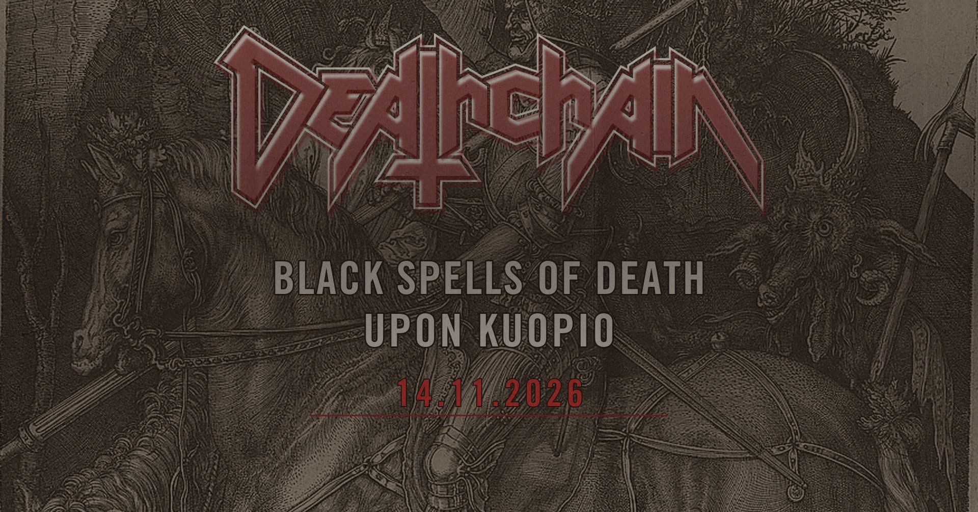Deathchain, Black Spells Of Death Upon Kuopio – Ottopoika, Kuopio