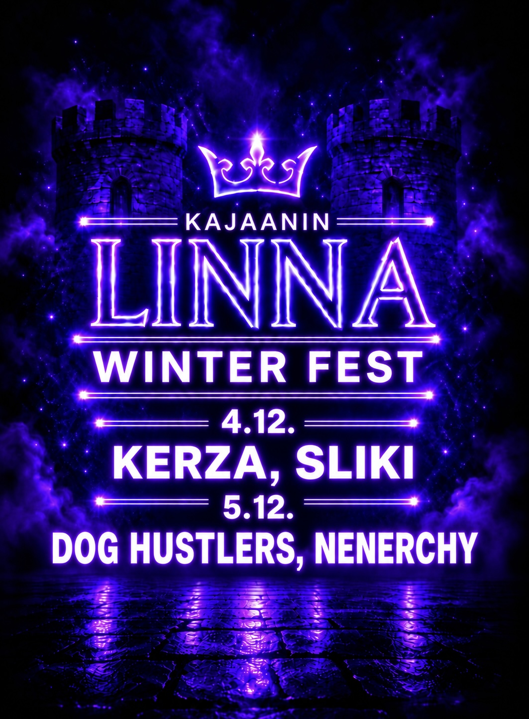 KAJAANIN LINNA WINTER FEST tapahtumajuliste